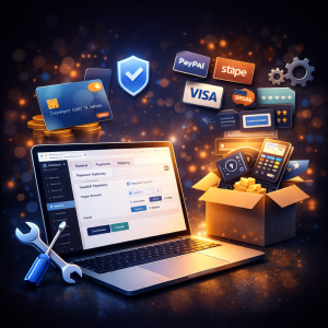 نصب و پیکربندی افزونه درگاه پرداخت
